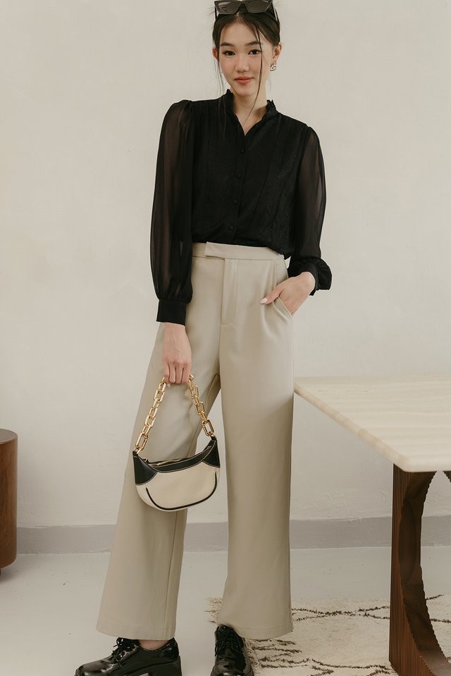 CLAYTON PANTS IN ALMOND