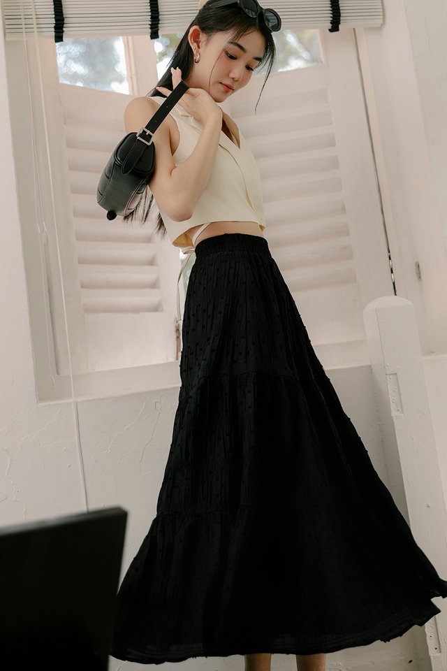 AUBREE TENCEL MAXI IN BLACK