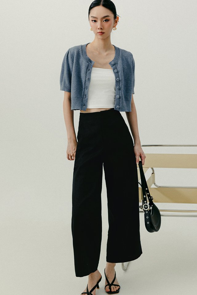 CORY KNIT TOP IN BLUE
