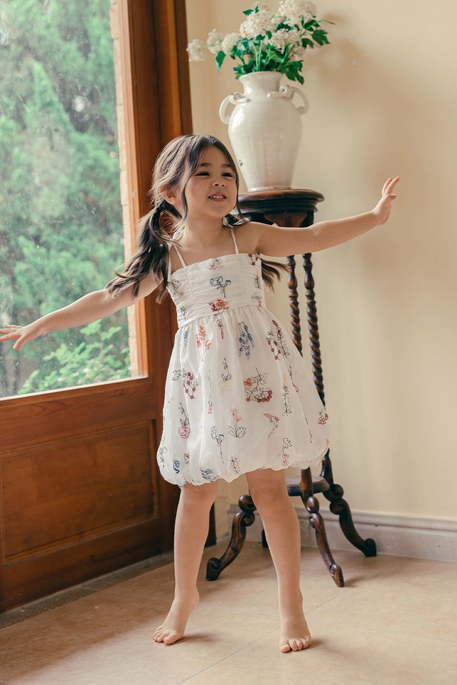 *KIDS* ARIELLE MINI BUBBLE DRESS