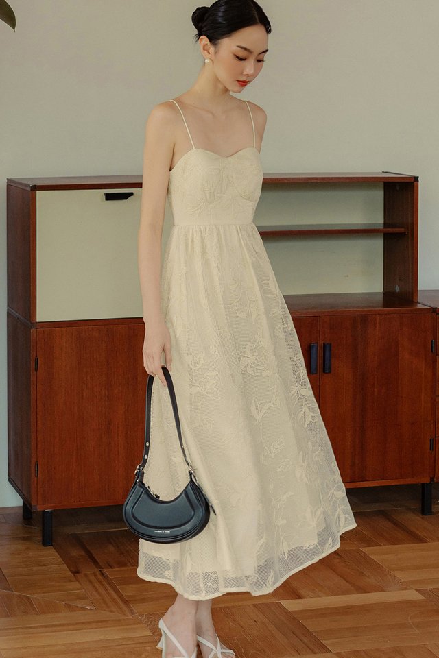 MILLAN PADDED MAXI IN CREAM