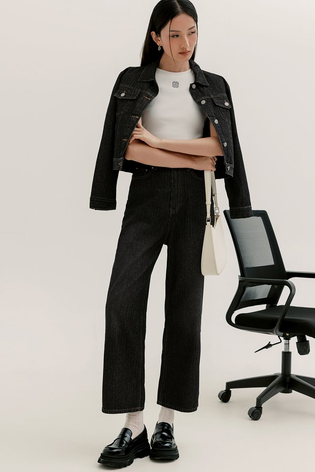 ELLIOTT DENIM JEANS IN BLACK