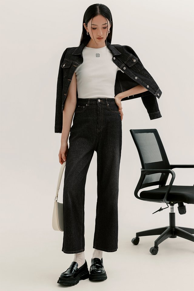 ELLIOTT DENIM JEANS IN BLACK