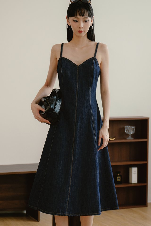 DEVI DENIM MIDI