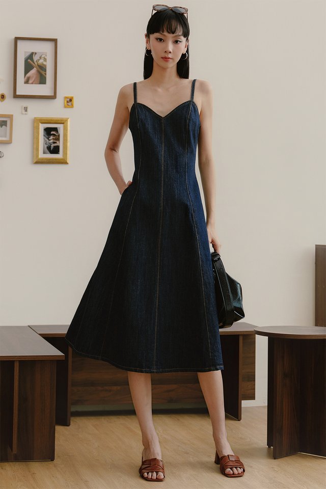 DEVI DENIM MIDI