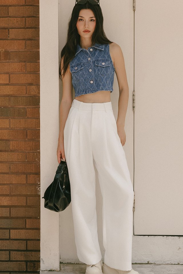 NERO PANTS IN WHITE