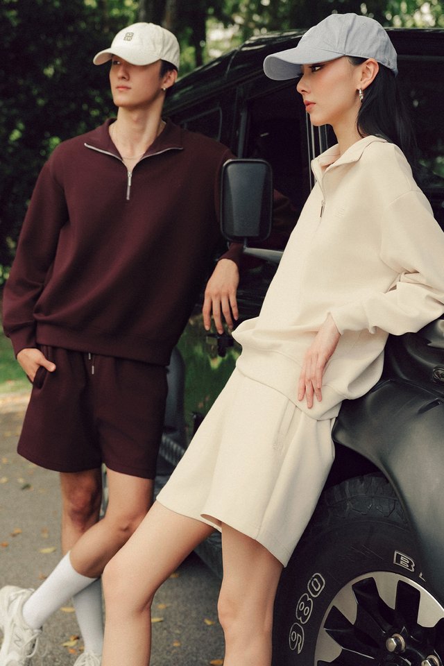 JORDAN UNISEX BERMS IN CHALK