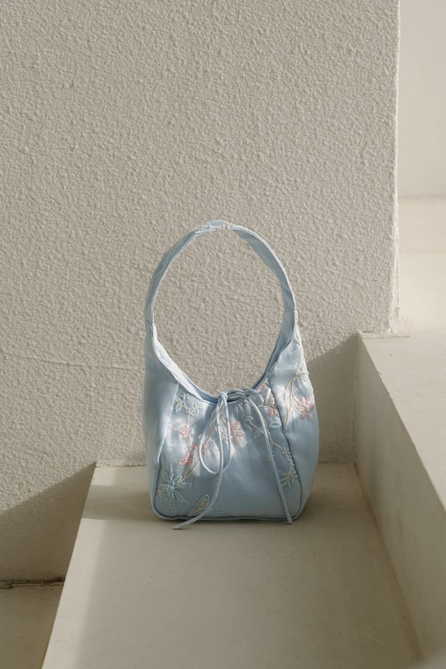 HANAMI ORGANZA MINI BAG IN BABY BLUE