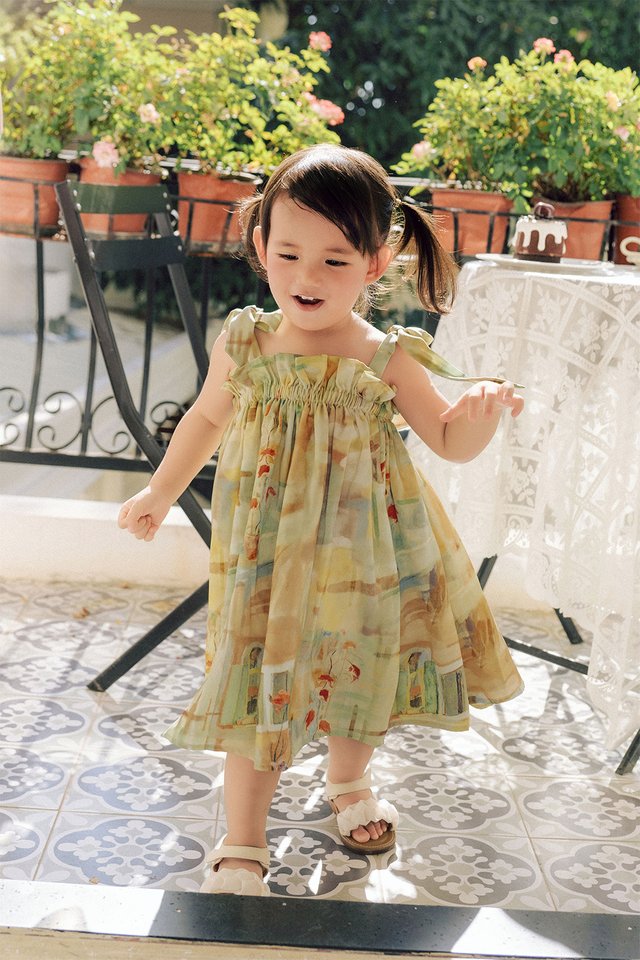 *KIDS* CHATEAU MINI DRESS
