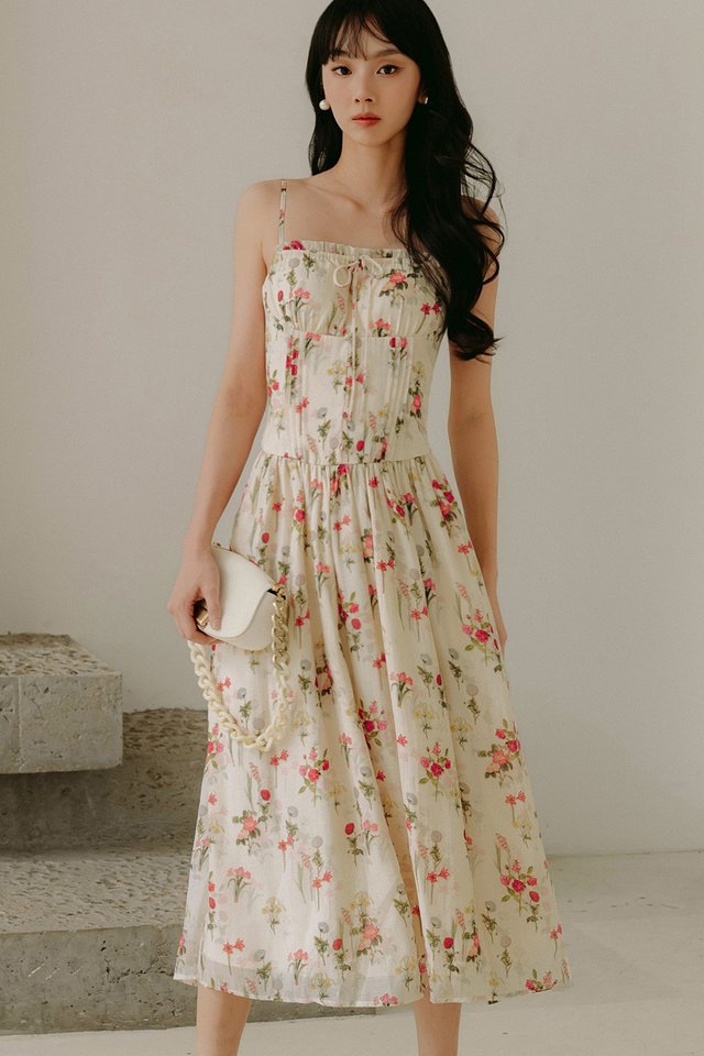 *BACKORDER* LORIN TENCEL PADDED MAXI