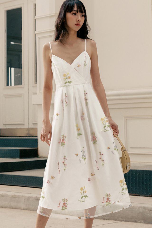 AUREA TULLE MESH MAXI