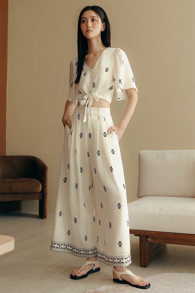 *BACKORDER* MIRELLE WIDE LEG PANTS