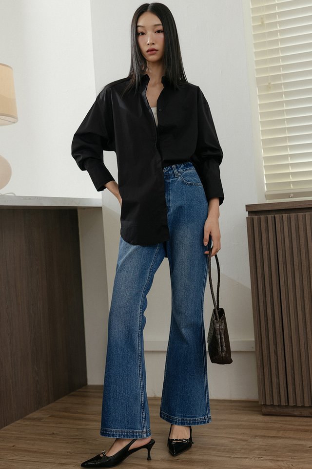 ALLY BOOTCUT JEANS IN DARK WASH