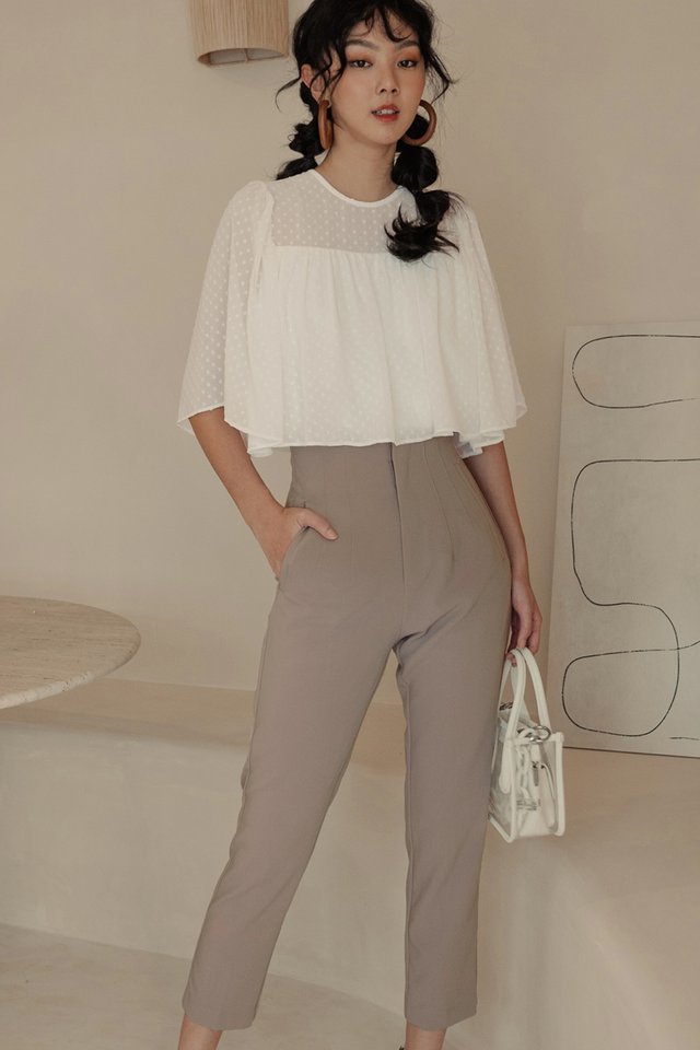 RAIKO PANTS IN TAUPE