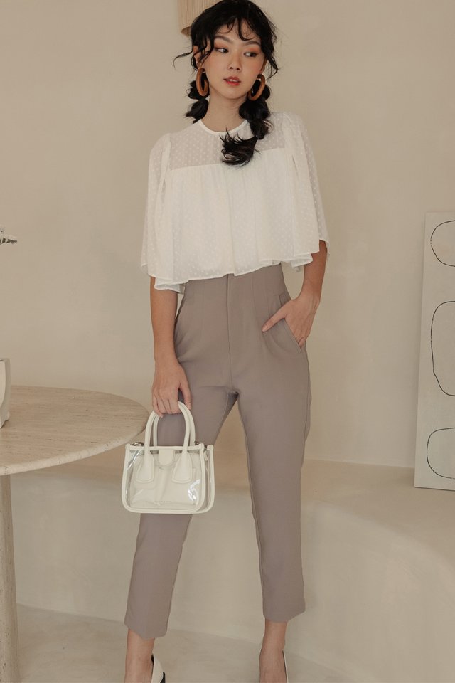 RAIKO PANTS IN TAUPE