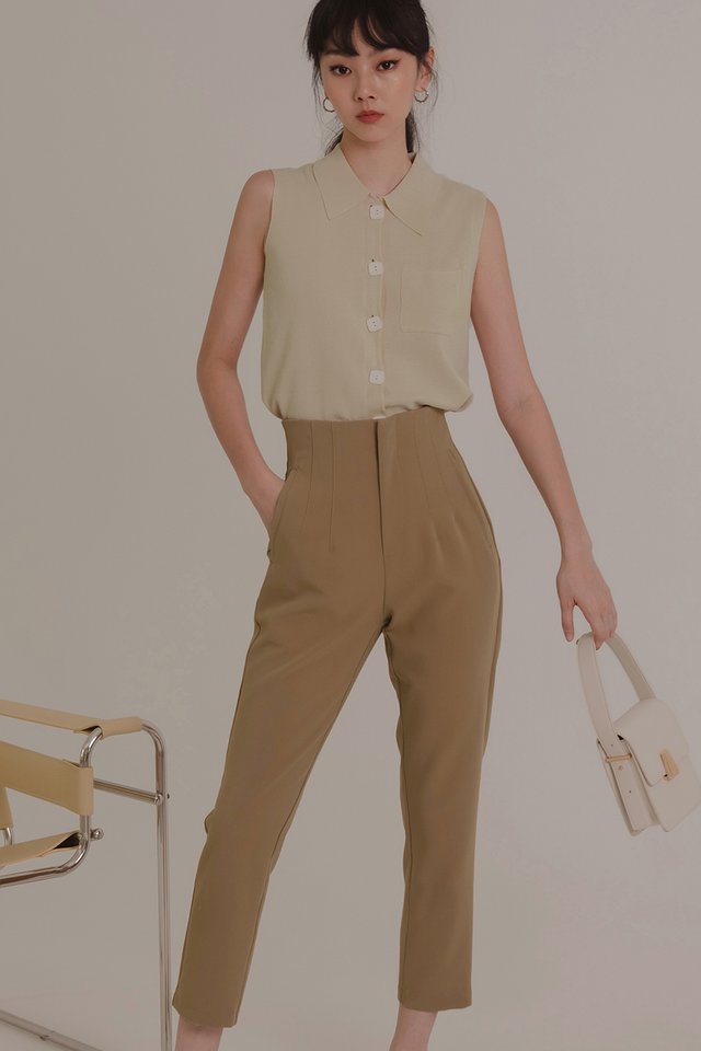 RAIKO PANTS IN CAMEL