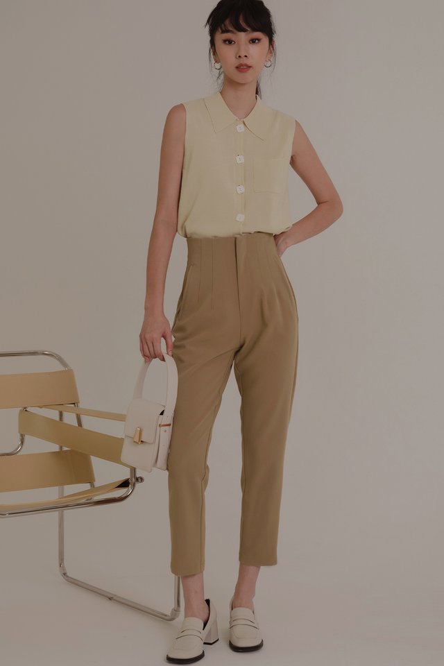 RAIKO PANTS IN CAMEL