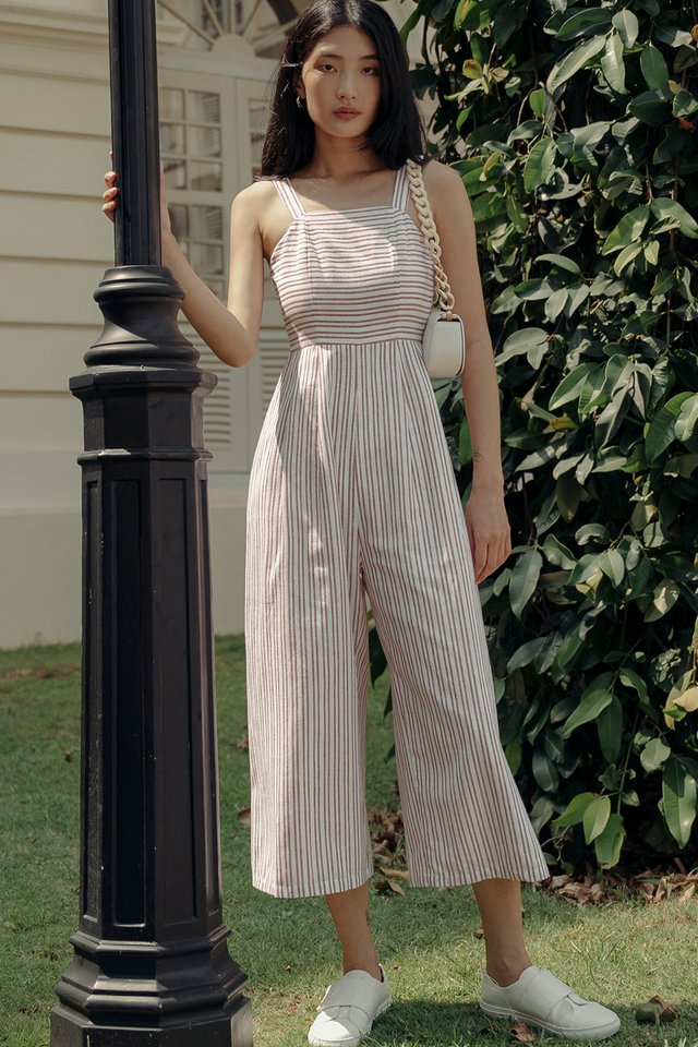 ELLY JUMPSUIT IN ROSEWOOD