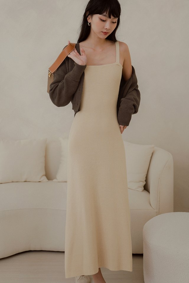 GRAHAM KNIT MAXI IN OATMEAL